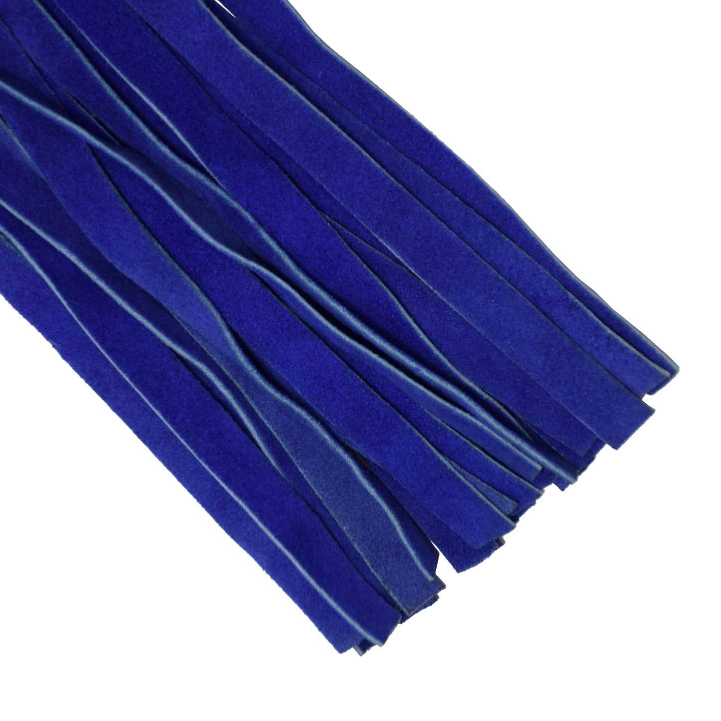 Aaylans Cowhide Suede Leather Training Black Handle Flogger - 25 Purple Tails Heavy-Duty Horse Taming & Equestrian Tool (27" Long)