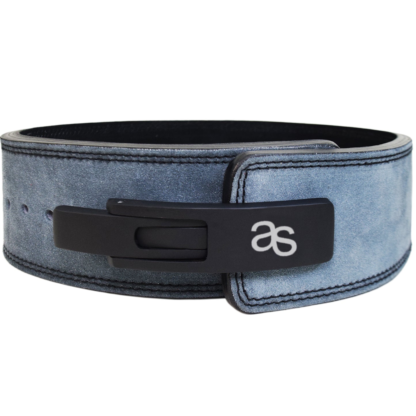 Aaylans Weightlifting Lever Belt Made of Genuine Cow Leather 13mm Thick Heavy duty Belt for Men & Women Lower Back Support for Gym Workouts Deadlifts Squats Powerlifting (Gray)