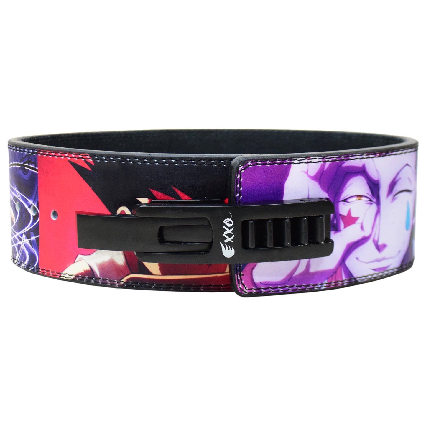 Anime Powerlifting Lever Belt - 10MM Heavy Duty Killua Themed Weightlifting Gym Belt for Squats, Deadlifts, Back Support During Heavy Lifting