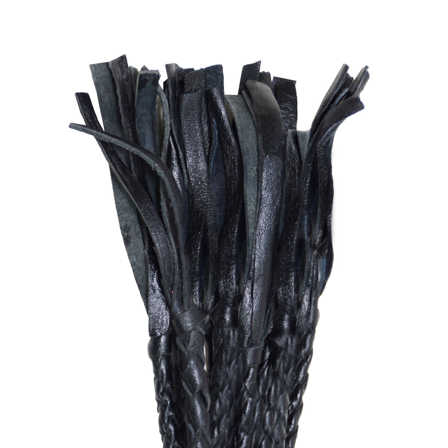 Aaylans Cow Leather Training Black Cat-o-Nine Flogger - Cat-o-Nine Heavy-Duty Horse Taming & Equestrian Tool