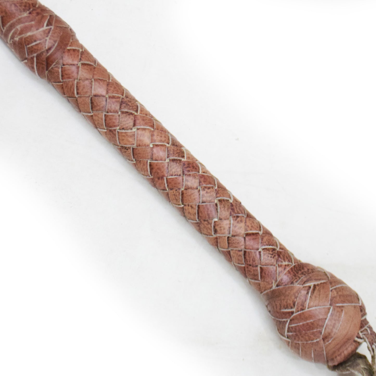 Heavy Bullwhip – Real Cow Leather 16 Plait Handmade Whip (6ft–18ft) with Free Wrist Loop - V5