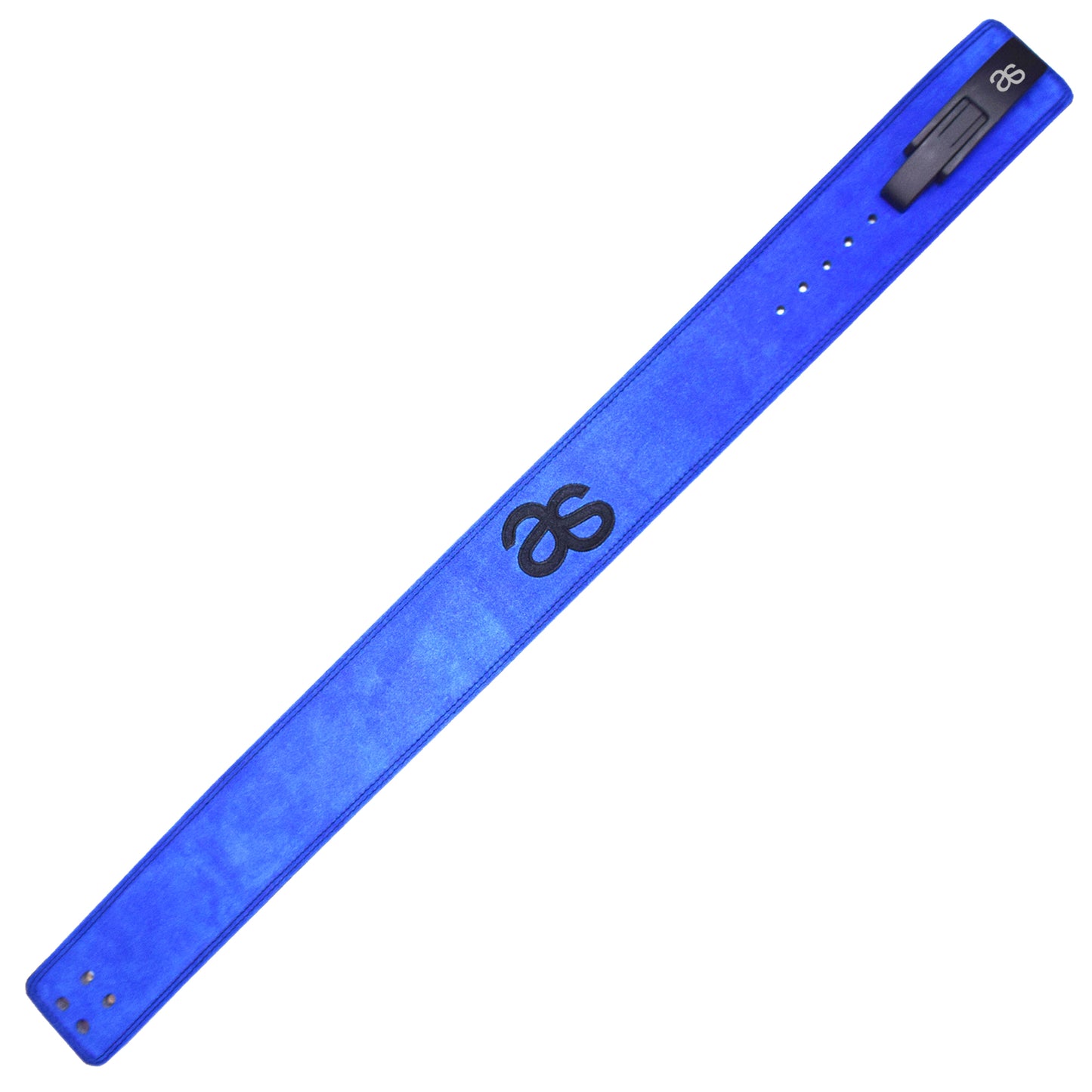 Aaylans Weightlifting Lever Belt Made of Genuine Cow Leather 13mm Thick Heavy duty Belt for Men & Women Lower Back Support for Gym Workouts Deadlifts Squats Powerlifting (Blue)