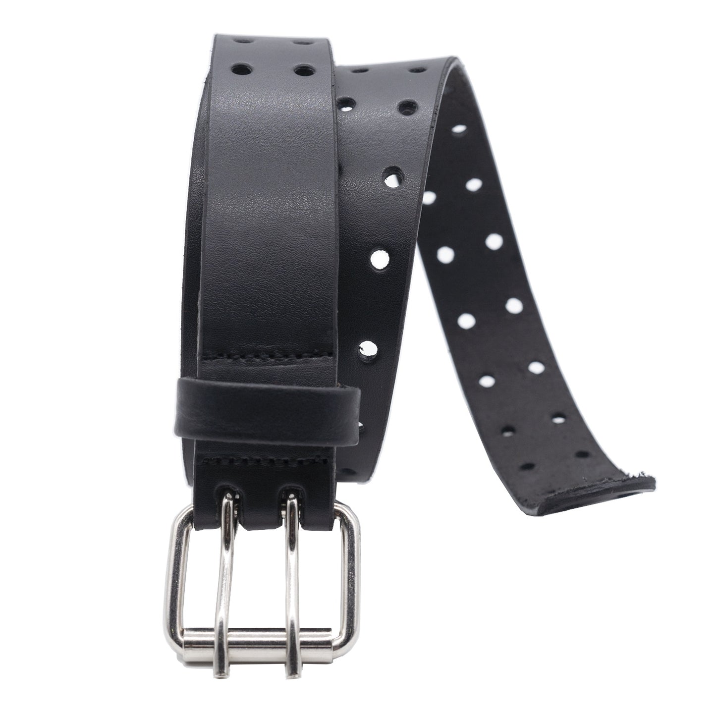 Set of 3 β 2 Wallets + 1 Genuine Leather Belt β Biker Gift Set