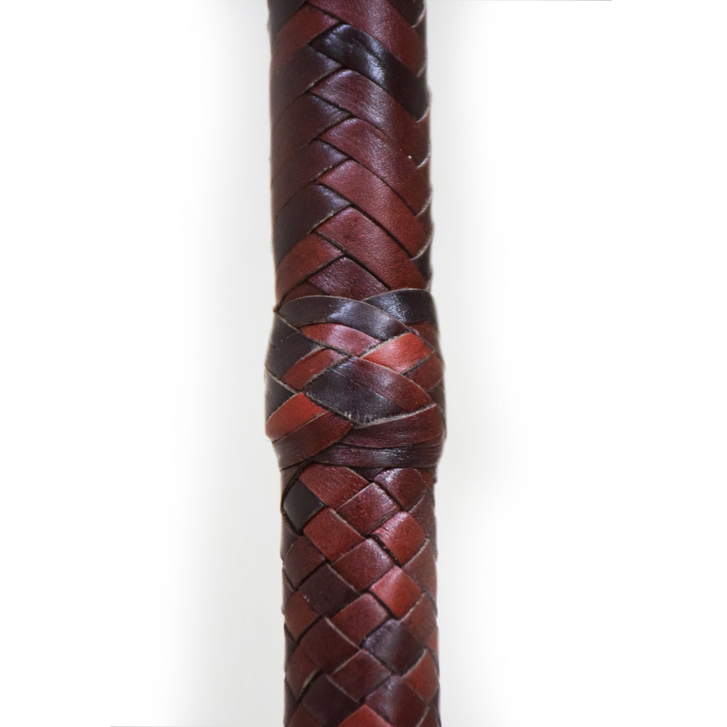 Heavy Bullwhip – Real Cow Leather 16 Plait Handmade Whip (6ft–18ft) with Free Wrist Loop - V1