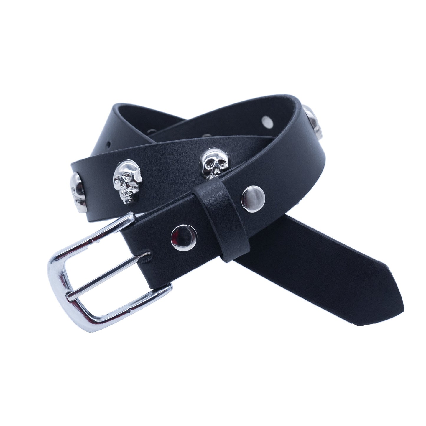 Set of 3 β 2 Wallets + 1 Genuine Leather Belt β Biker Gift Set
