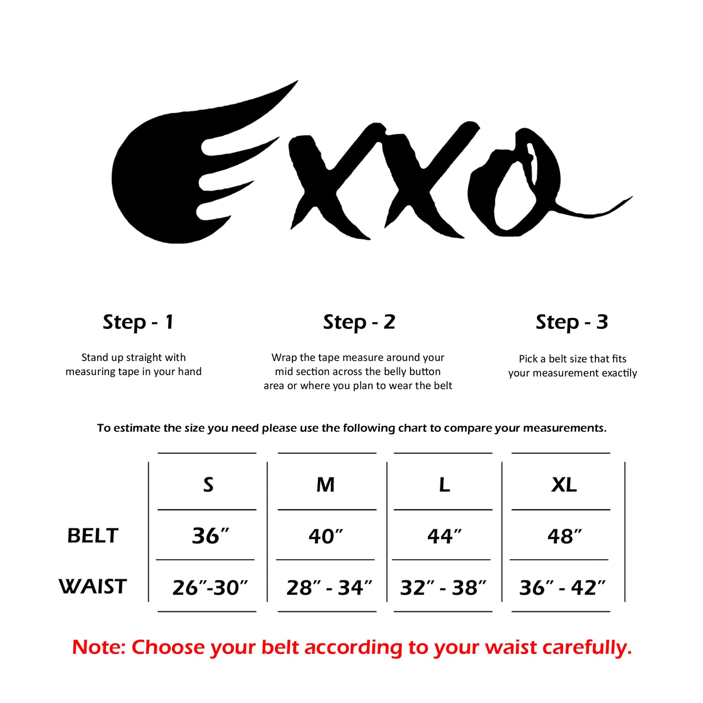 Exxo Weightlifting Lever Belt Made of Genuine Cow Leather 10mm Thick Heavy duty Belt with Outside Teeth Buckle for Men & Women Lower Back Support for Gym Workouts Deadlifts Squats Powerlifting (Black (Blue))