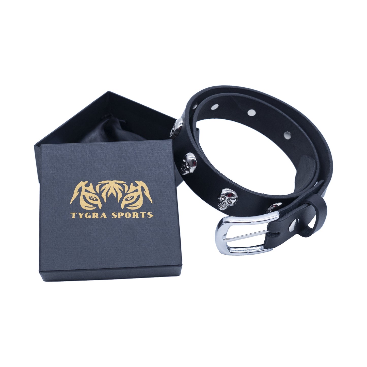 Set of 3 β 2 Wallets + 1 Genuine Leather Belt β Biker Gift Set