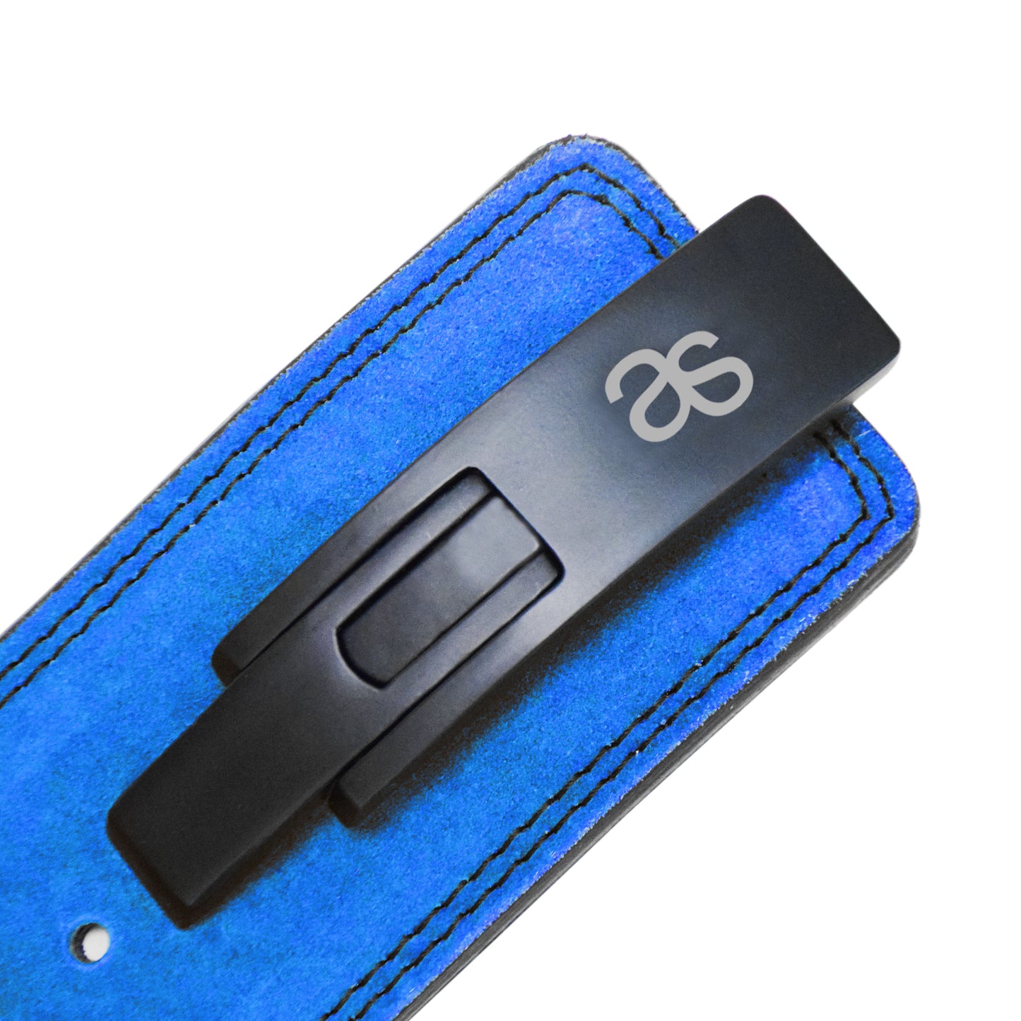 Aaylans Weightlifting Lever Belt Made of Genuine Cow Leather 13mm Thick Heavy duty Belt for Men & Women Lower Back Support for Gym Workouts Deadlifts Squats Powerlifting (Blue)
