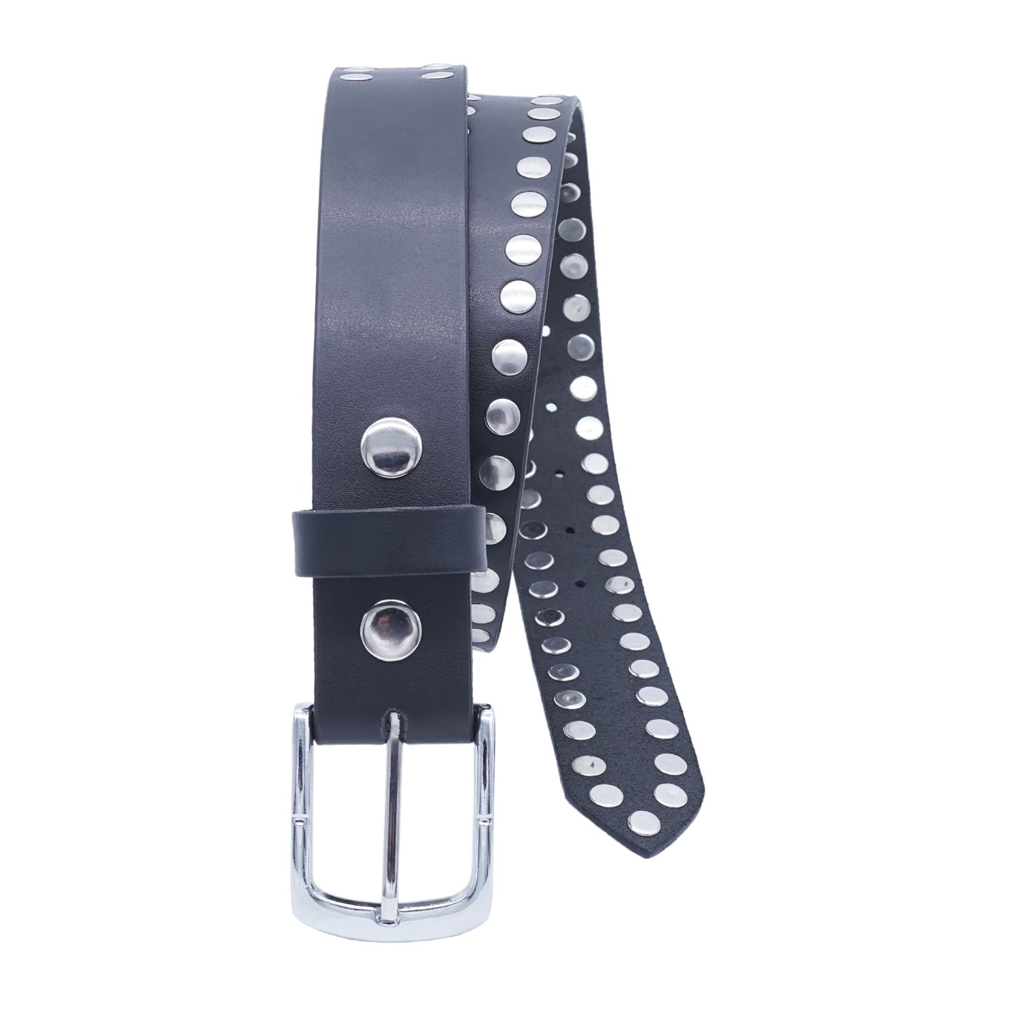 Set of 3 β 2 Wallets + 1 Genuine Leather Belt β Biker Gift Set
