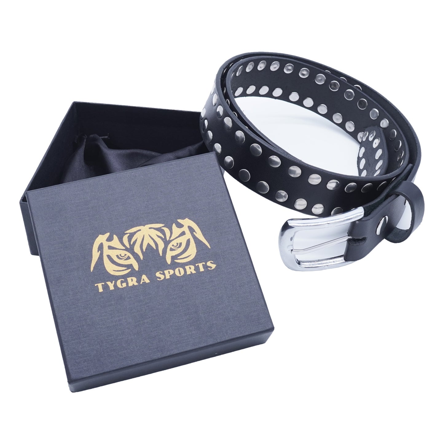 Set of 3 β 2 Wallets + 1 Genuine Leather Belt β Biker Gift Set