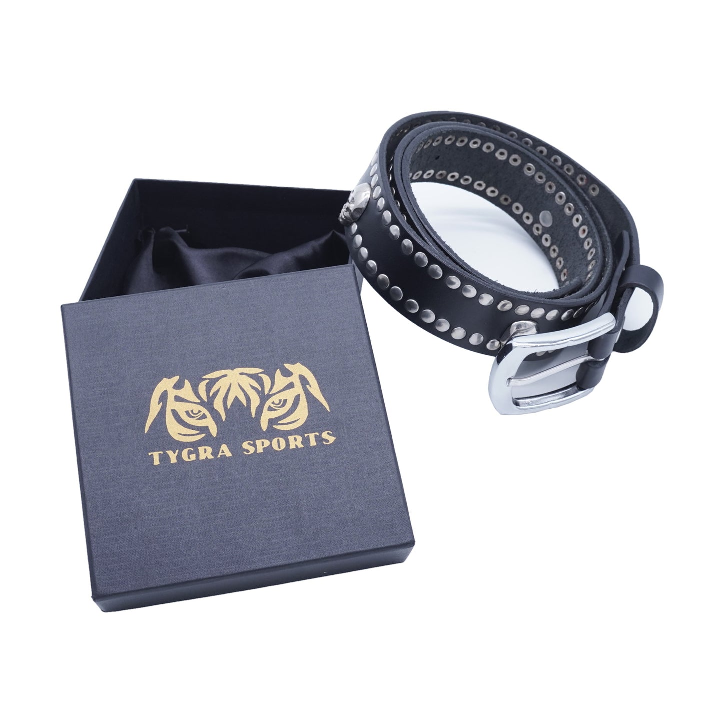Set of 3 β 2 Wallets + 1 Genuine Leather Belt β Biker Gift Set