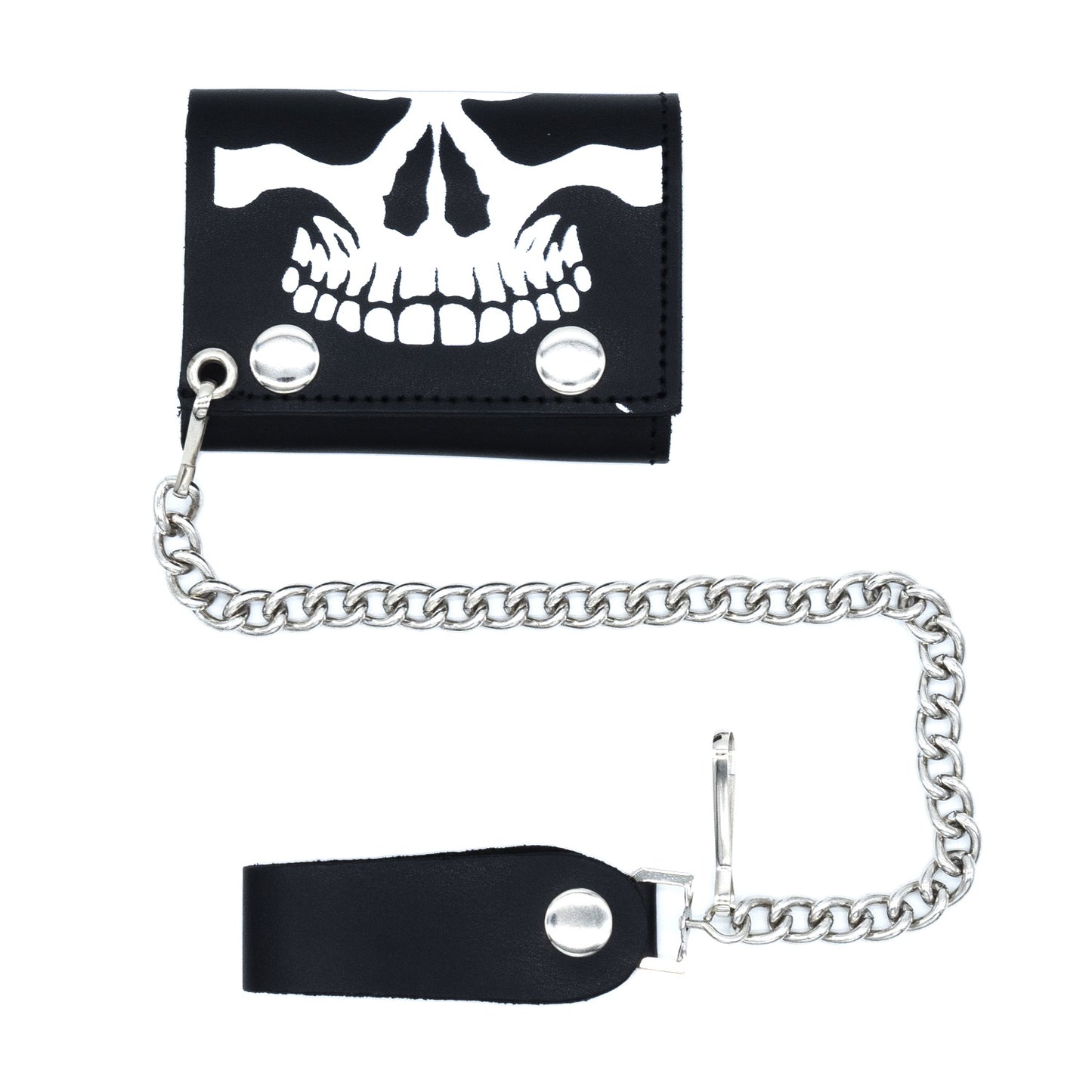 Set of 3 β 2 Wallets + 1 Genuine Leather Belt β Biker Gift Set