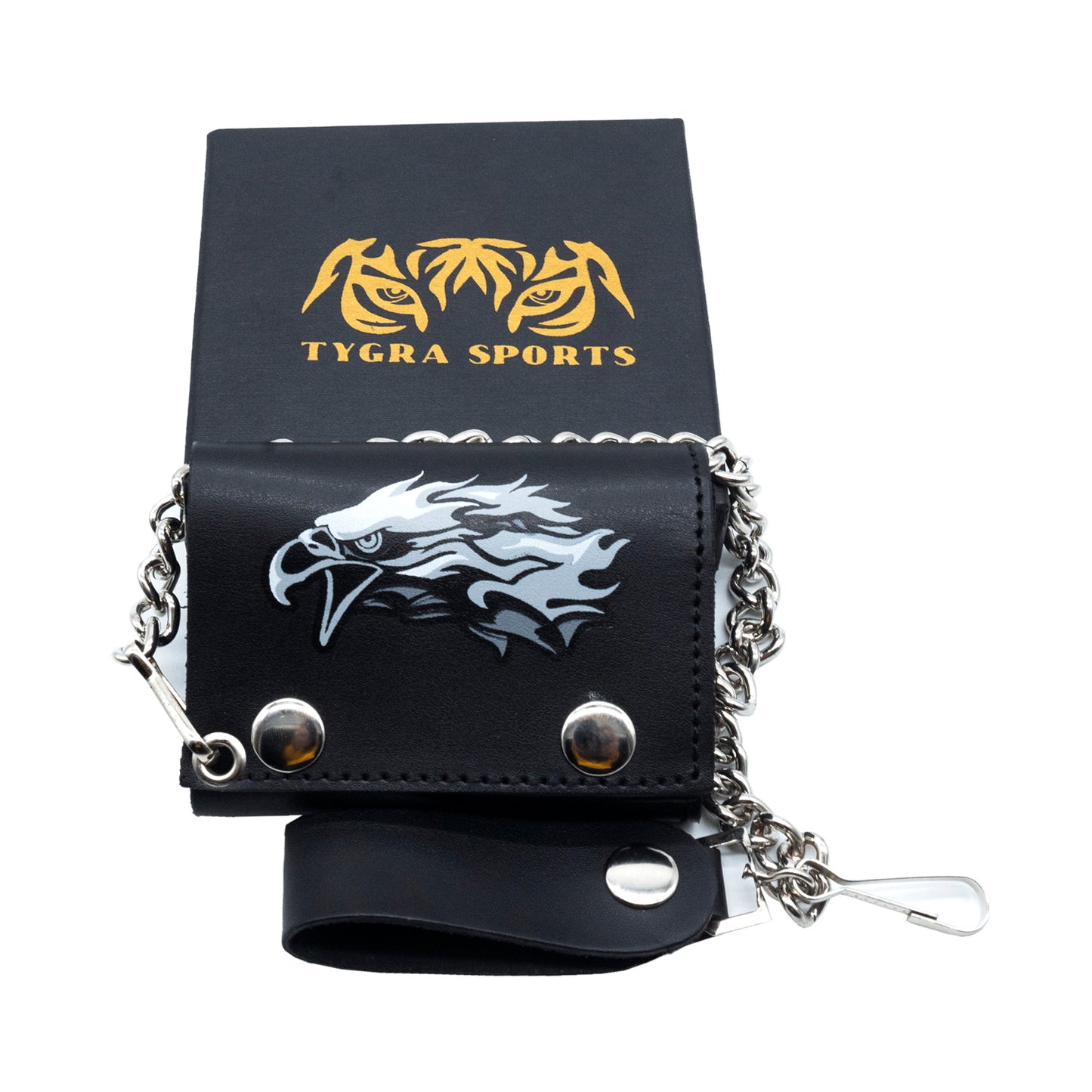 Set of 3 β 2 Wallets + 1 Genuine Leather Belt β Biker Gift Set