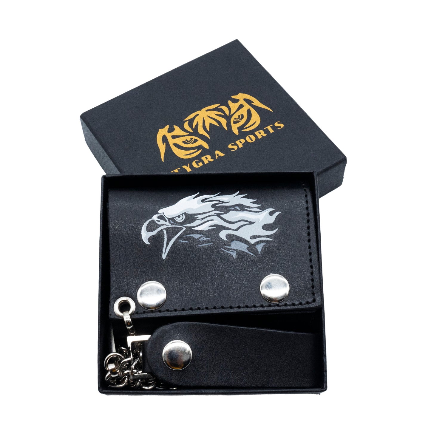 Set of 3 β 2 Wallets + 1 Genuine Leather Belt β Biker Gift Set