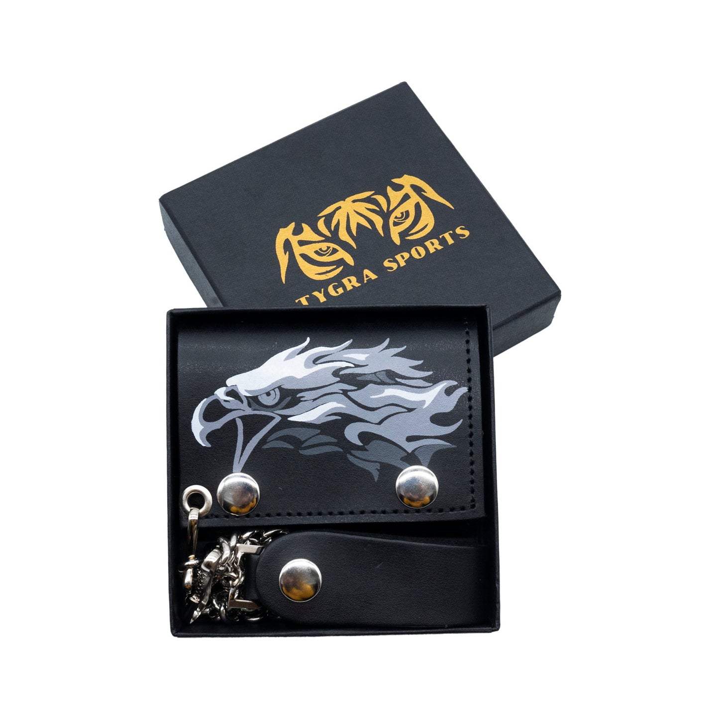 Set of 3 β 2 Wallets + 1 Genuine Leather Belt β Biker Gift Set