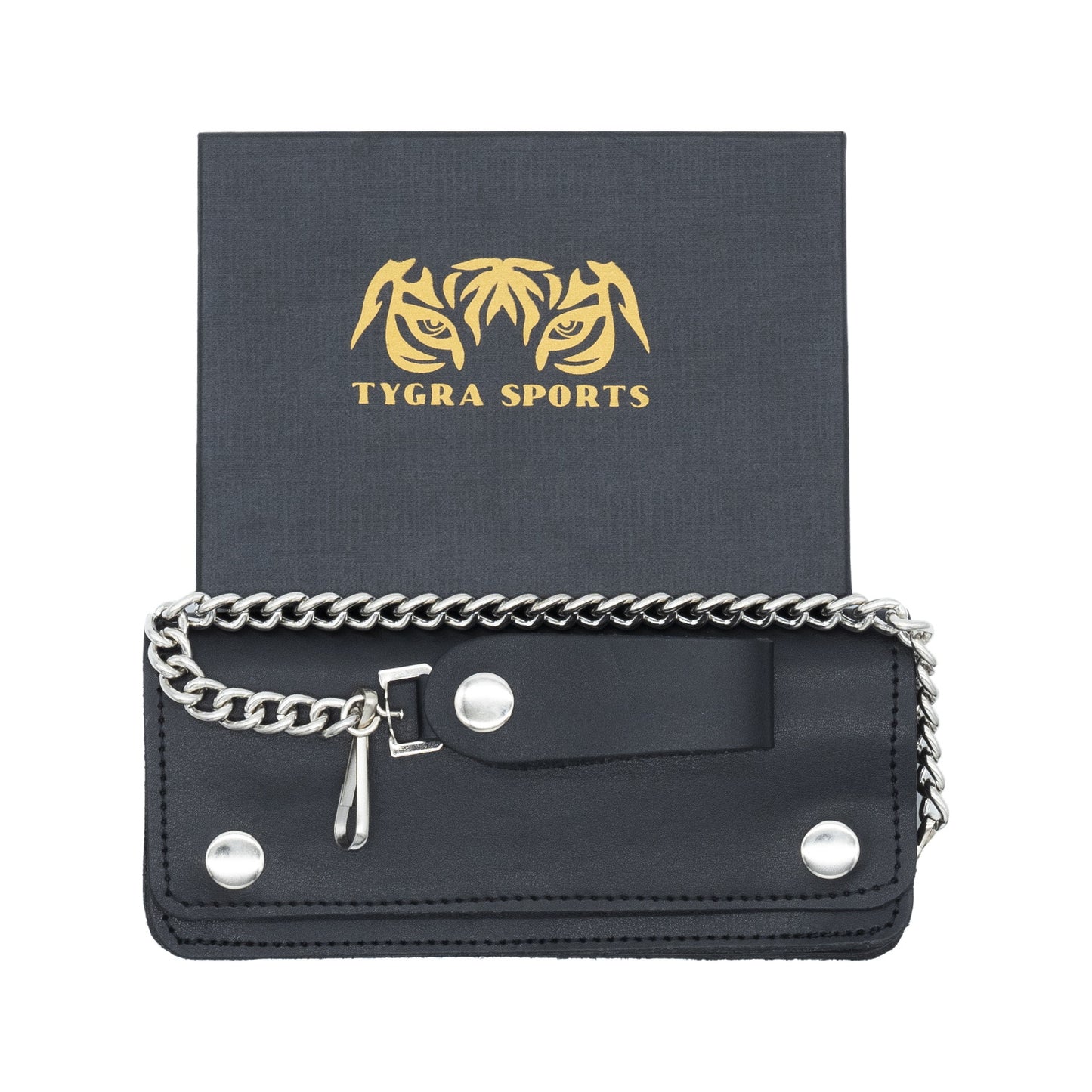 Set of 3 β 2 Wallets + 1 Genuine Leather Belt β Biker Gift Set