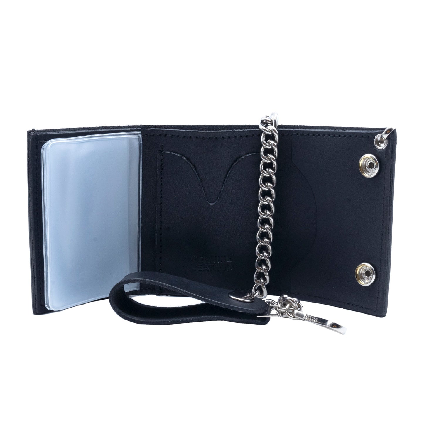 Set of 3 β 2 Wallets + 1 Genuine Leather Belt β Biker Gift Set