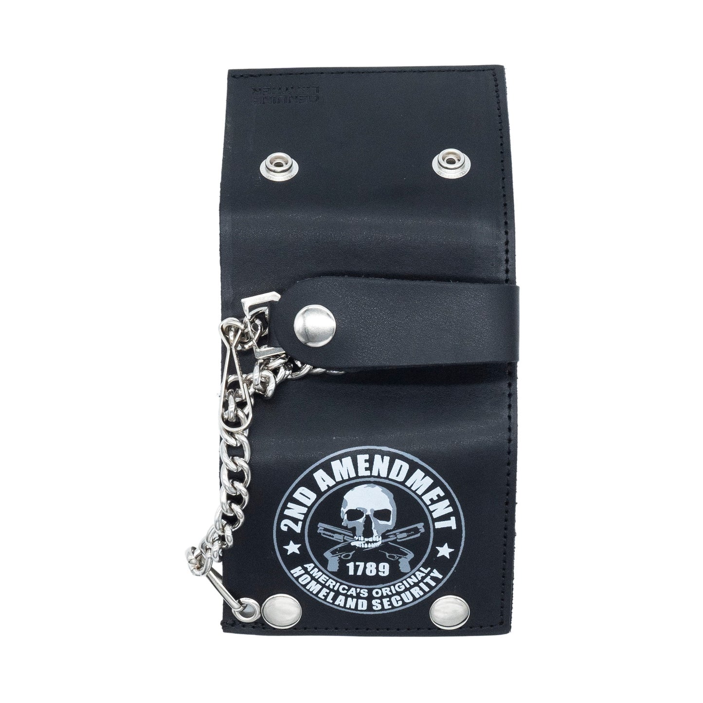Set of 3 β 2 Wallets + 1 Genuine Leather Belt β Biker Gift Set