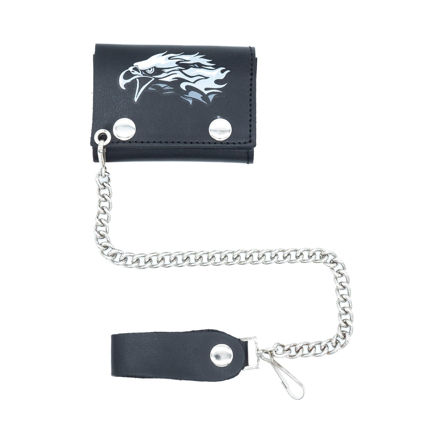 Set of 3 β 2 Wallets + 1 Genuine Leather Belt β Biker Gift Set