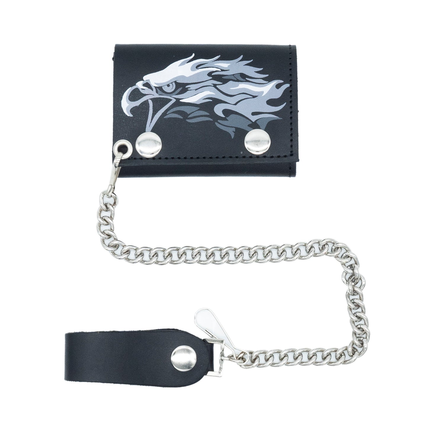 Set of 3 β 2 Wallets + 1 Genuine Leather Belt β Biker Gift Set