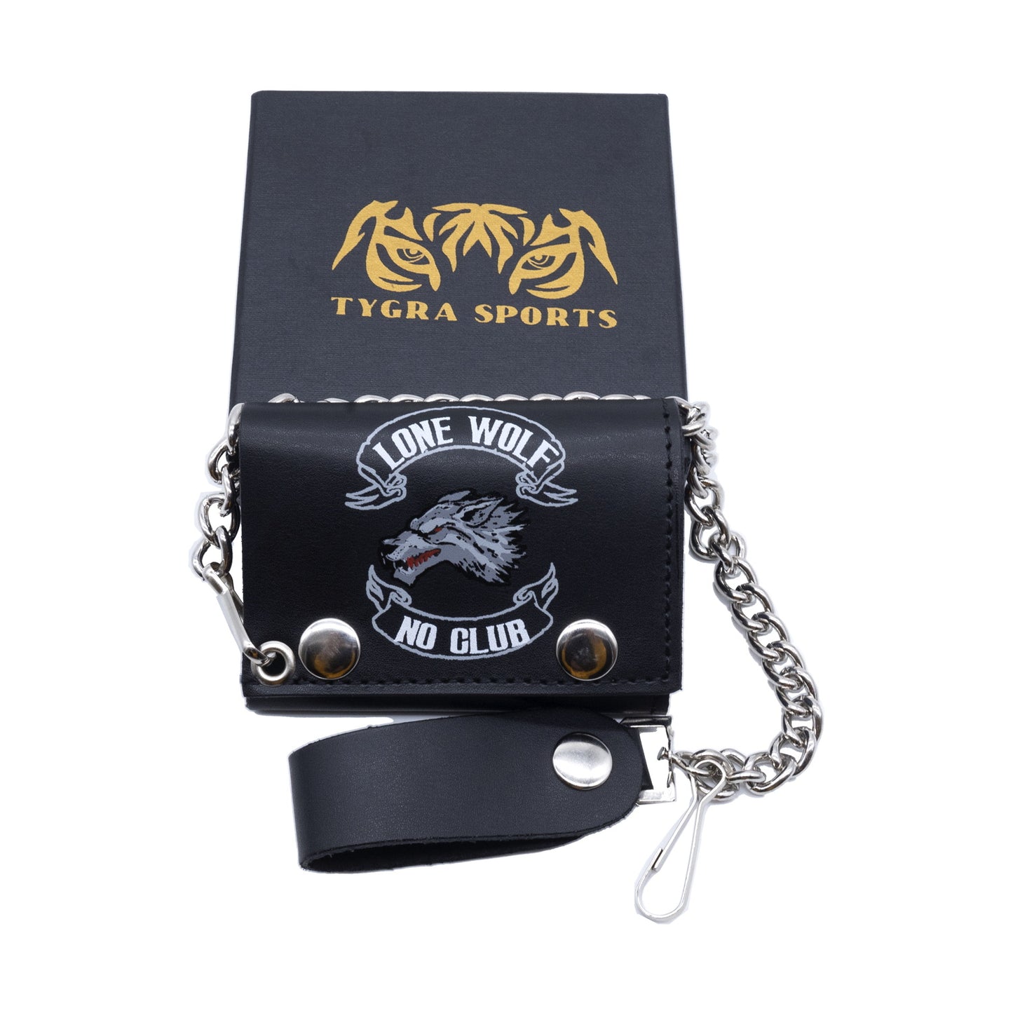 Set of 3 β 2 Wallets + 1 Genuine Leather Belt β Biker Gift Set