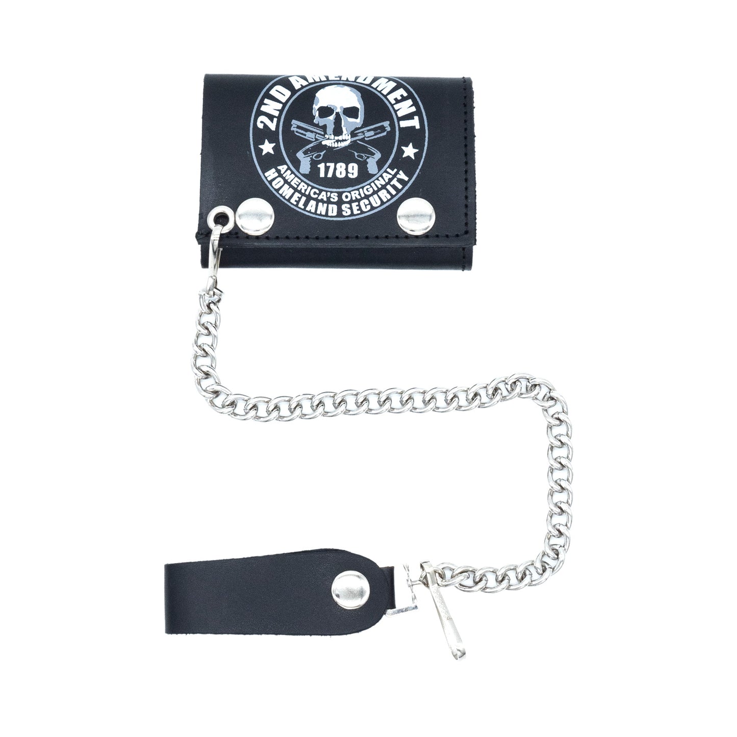 Set of 3 β 2 Wallets + 1 Genuine Leather Belt β Biker Gift Set