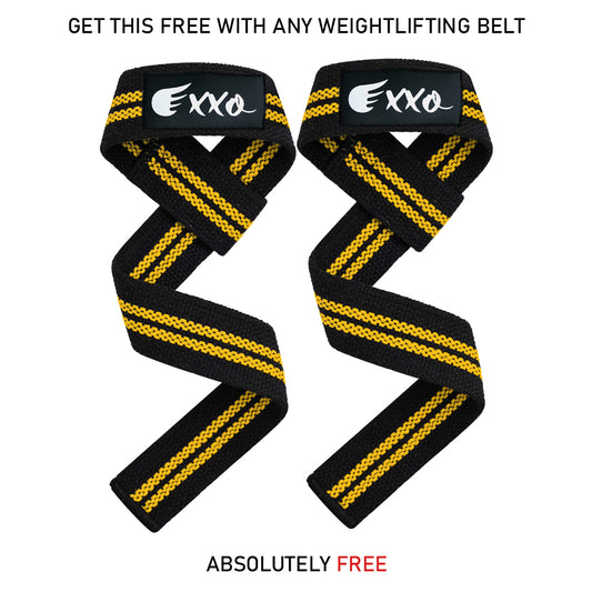 LIFTING STRAPS EXXO - YELLOW