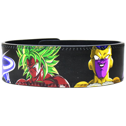 Anime Custom Lever Weightlifting Belt Dragon Ball Z themed – 10MM Heavy Duty Powerlifting Gym Belt with Adjustable Buckle for Squats, Deadlifts, and Perfect Back Support for Men & Women