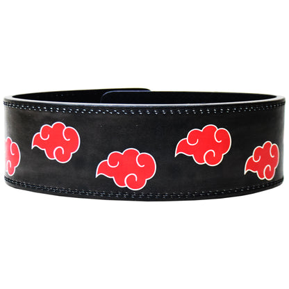 Red Cloud Anime Custom Lever Weightlifting Belt – 10MM Heavy Duty Powerlifting Gym Belt with Adjustable Buckle for Squats, Deadlifts, and Perfect Back Support for Men & Women