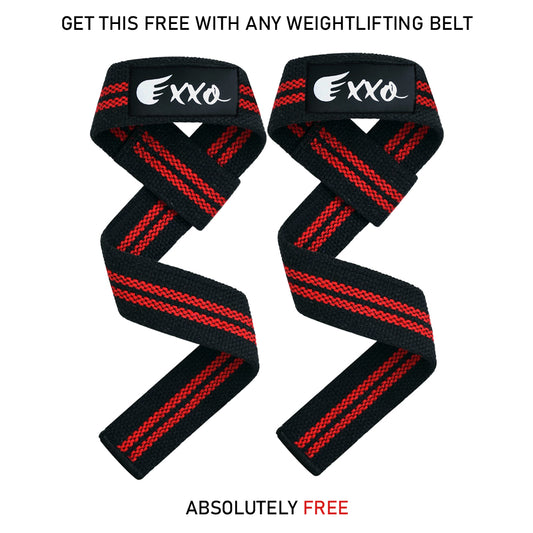 LIFTING STRAPS EXXO - RED