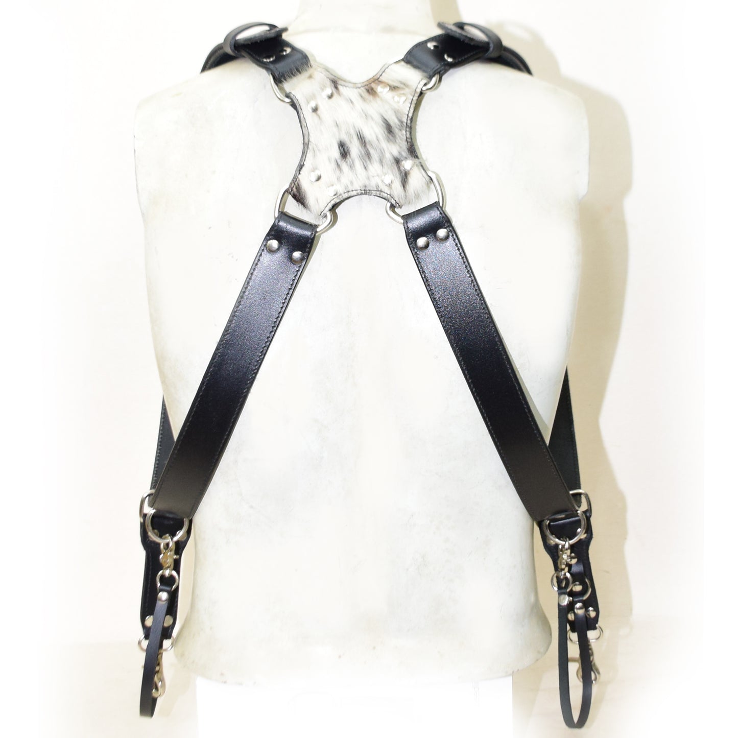 Leather Dual Camera Harness – Handmade Adjustable Sling Strap for Two Cameras | Comfortable & Durable for Professional Photographers V2