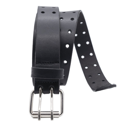 Set of 3 – 2 Wallets + 1 Genuine Leather Belt – Biker Gift Set