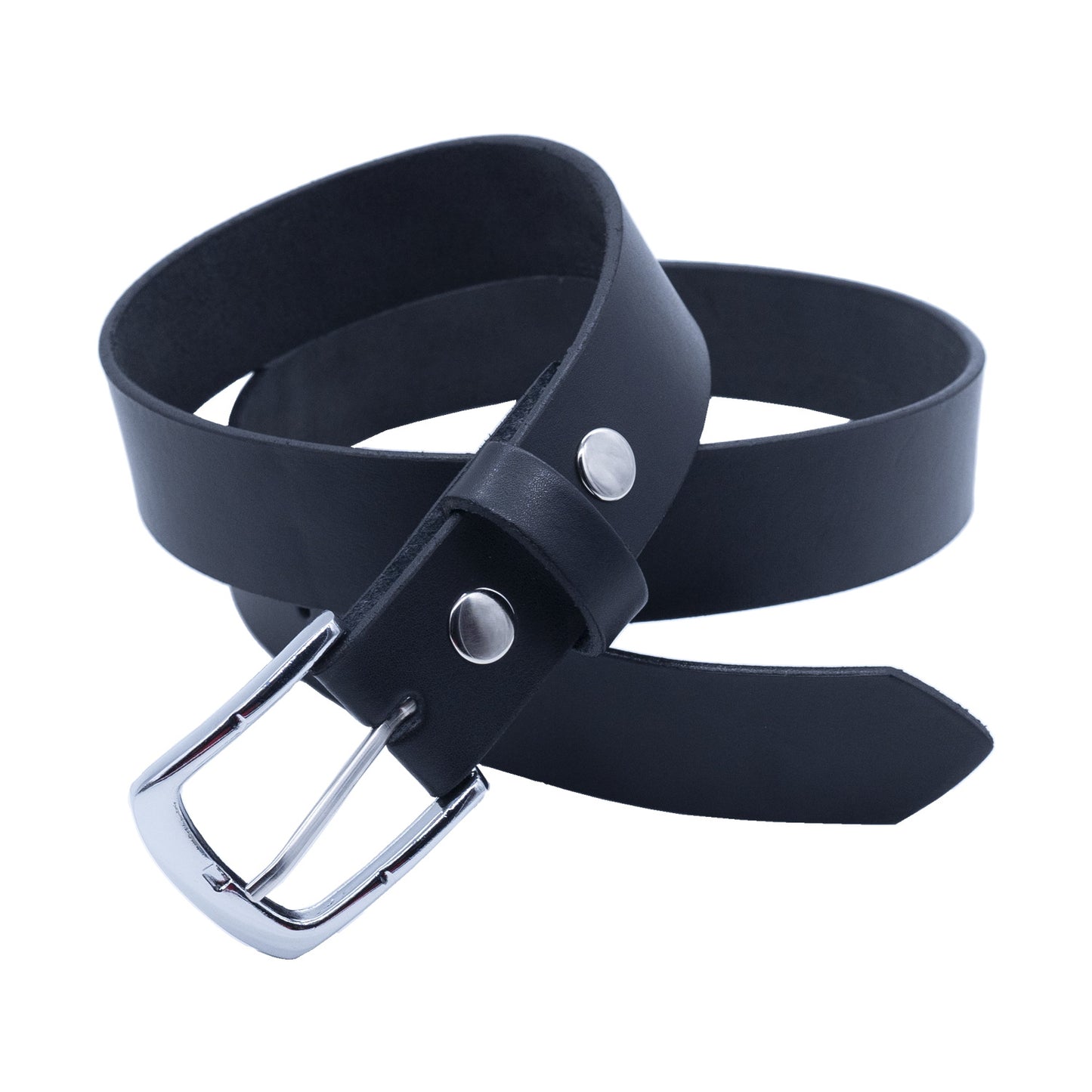 Set of 3 – 2 Wallets + 1 Genuine Leather Belt – Biker Gift Set