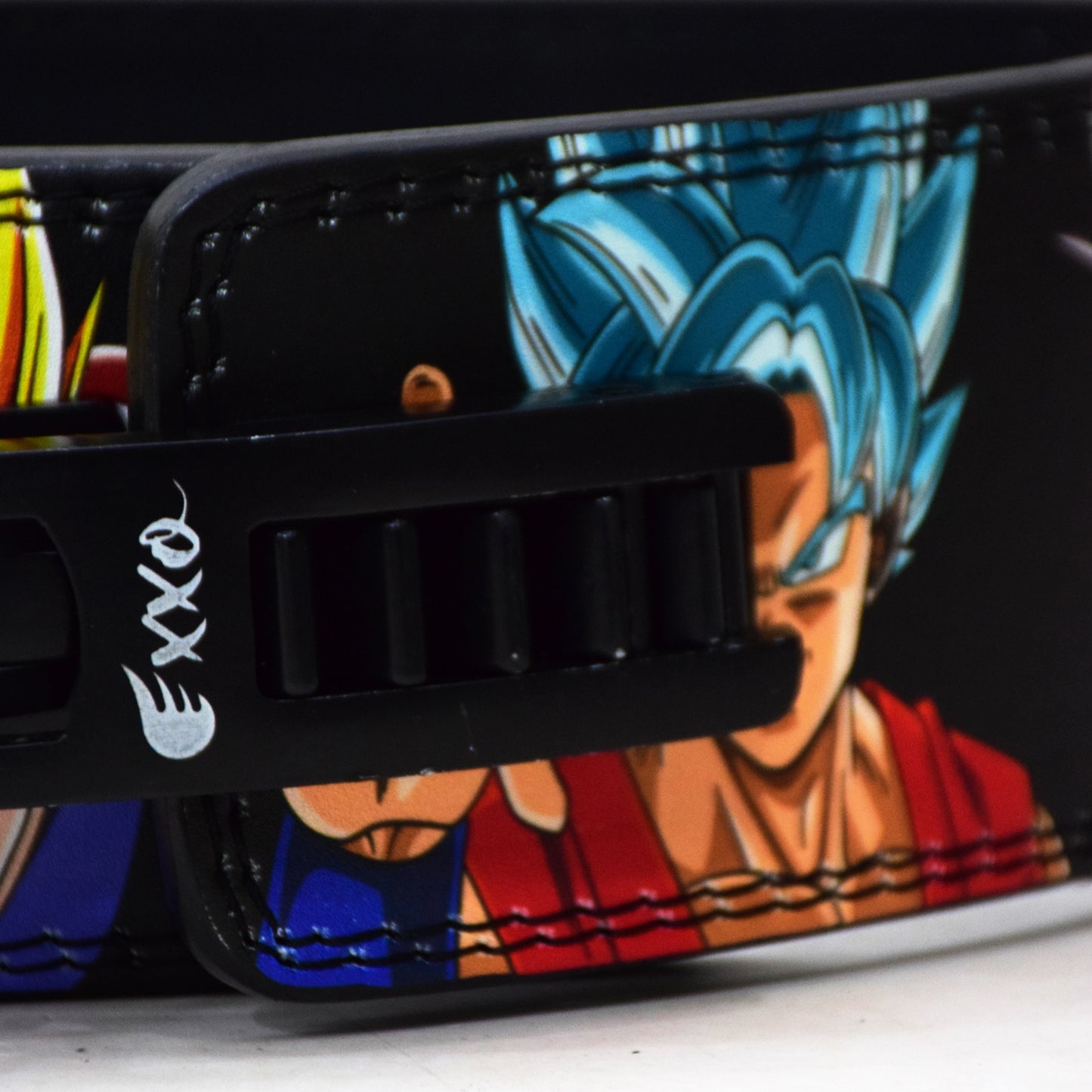 Anime Custom Lever Weightlifting Belt Dragon Ball Z themed – 10MM Heavy Duty Powerlifting Gym Belt with Adjustable Buckle for Squats, Deadlifts, and Perfect Back Support for Men & Women