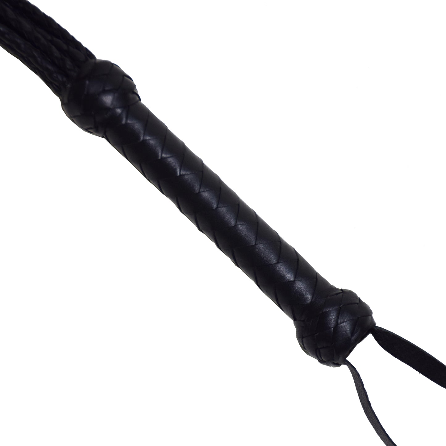 Aaylans Cow Leather Training Black Cat-o-Nine Flogger - Cat-o-Nine Heavy-Duty Horse Taming & Equestrian Tool