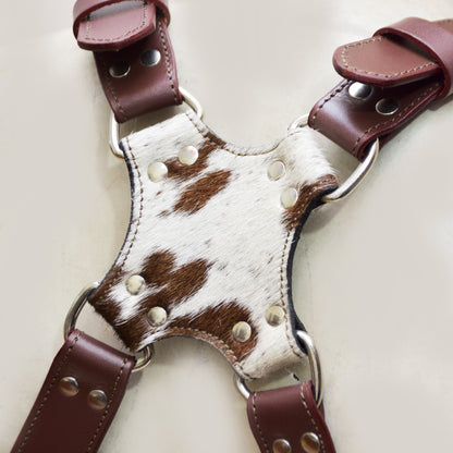 Leather Dual Camera Harness – Handmade Adjustable Sling Strap for Two Cameras | Comfortable & Durable for Professional Photographers V3
