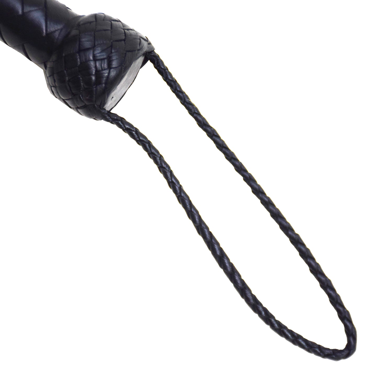 Aaylans Cow Leather Training Black Flowers Cat-o-Nine Flogger - Cat-o-Nine Heavy-Duty Horse Taming & Equestrian Tool (Copy)